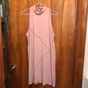 XL suede dress